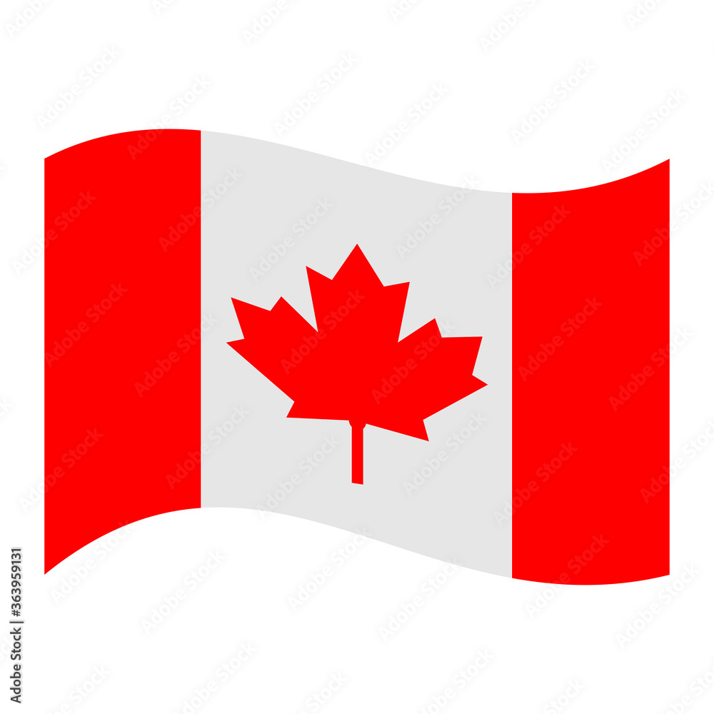 Canada national flags, set flags of countries in america continent icon vector symbol of country illustration isolated white background Canada national flags, set flags of countries in america continent icon vector symbol of country illustration isolated white background