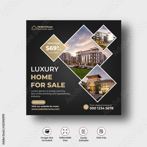 Real Estate Instagram Post Banner
