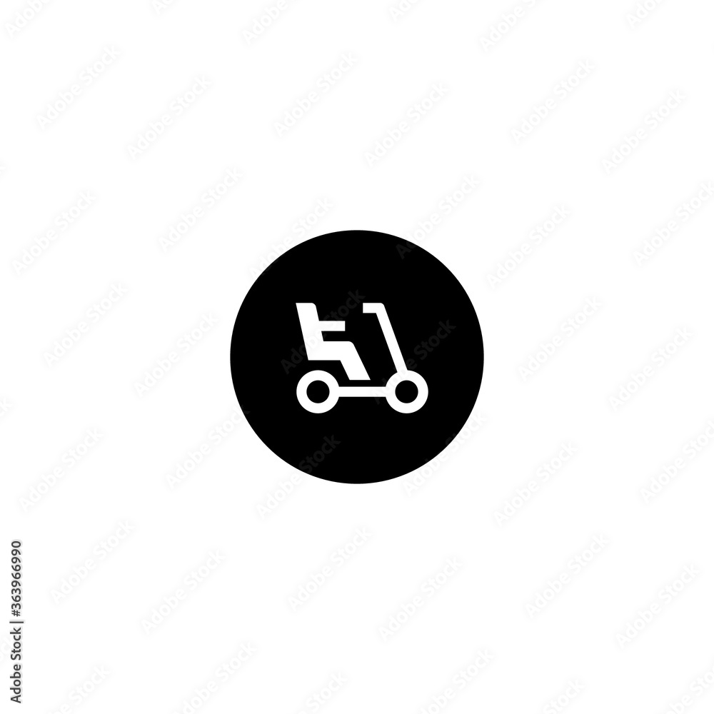 Mobility Scooter logo / icon design Mobility Scooter logo / icon design
