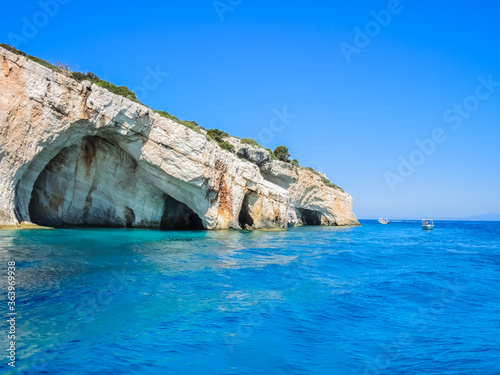 Zakynthos, Greece, Blue Caves, Cape Skinari , 