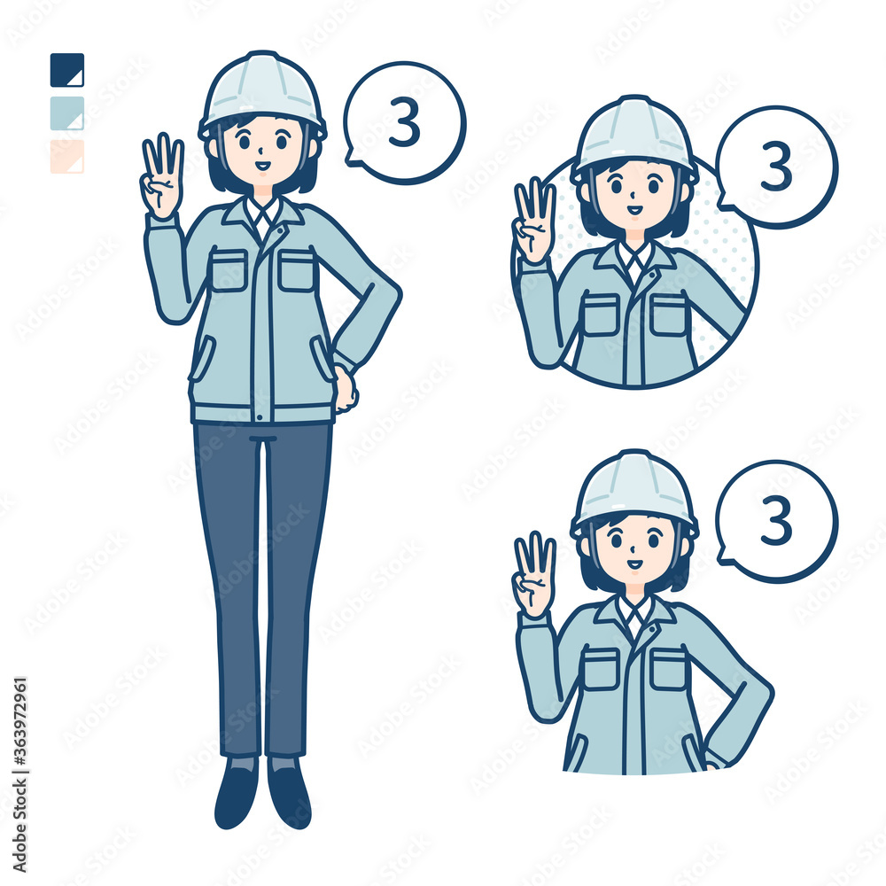 simple work wear woman_Counting-as-3