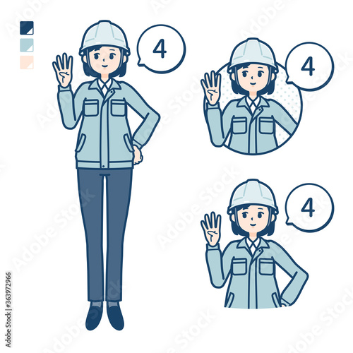 simple work wear woman_Counting-as-4