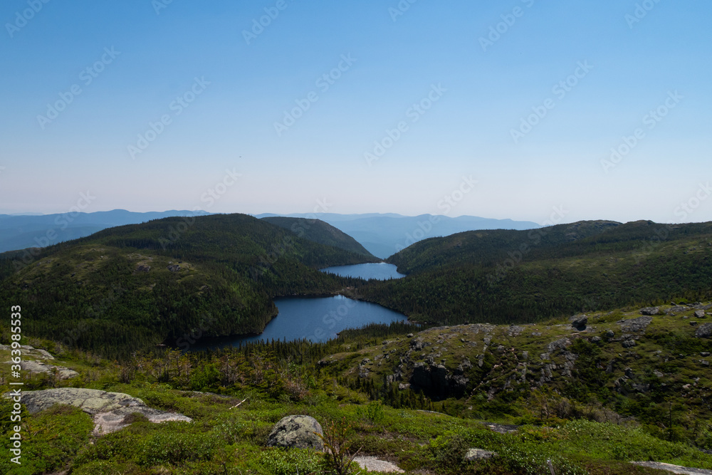 Fototapeta premium Altitude lakes at the top of the 