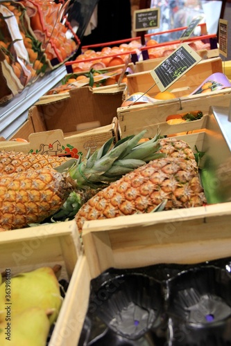 Fruits et légumes primeur marché