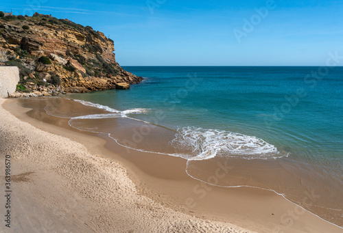 Burgau Beach, Portugal