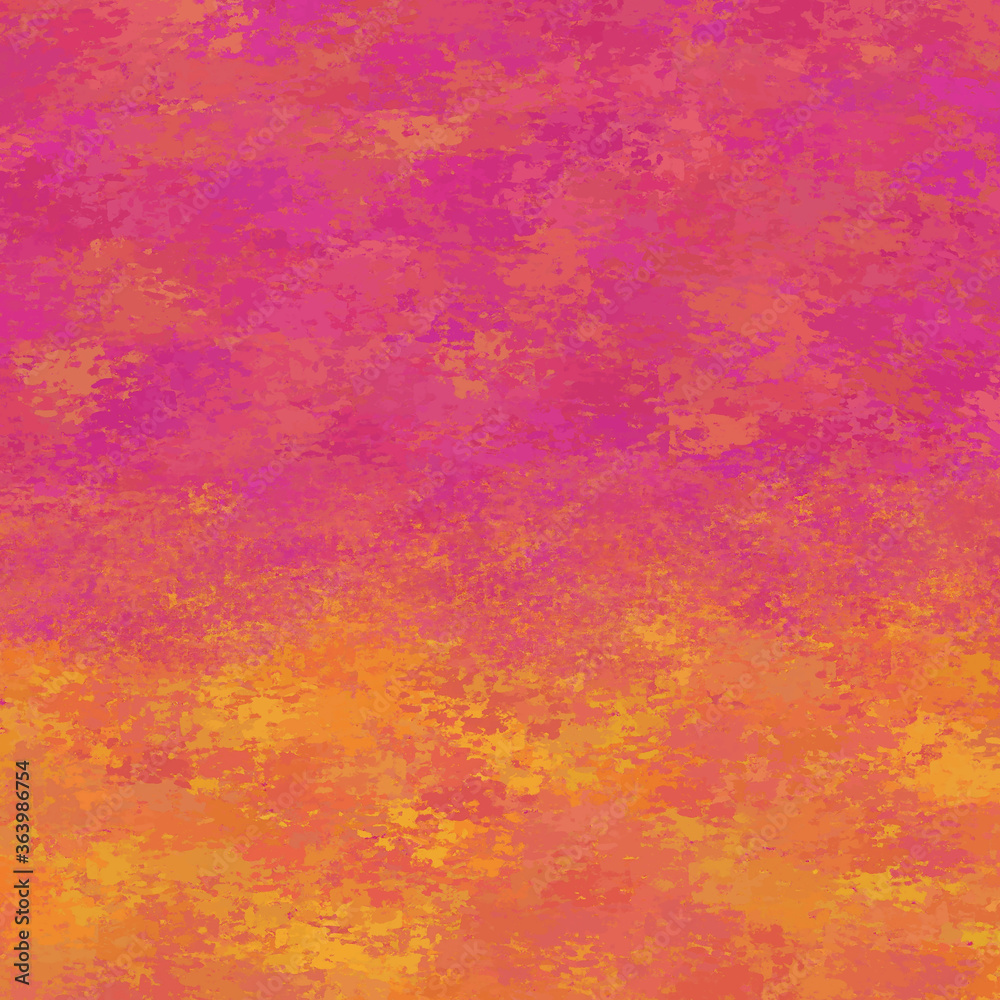 abstract colorful pink yellow orange gradient sunrise sunset paint texture background