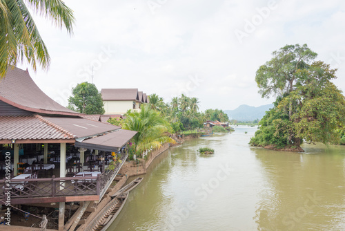 Mekong River at Don Khon in 4000 islands, Champasak Province, Laos.