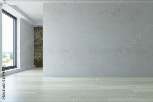 Empty Interior Room with Ol...