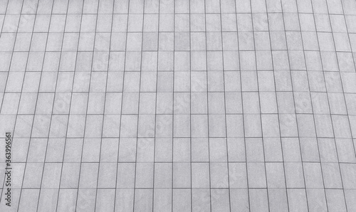 Concrete paver block floor pattern for background.