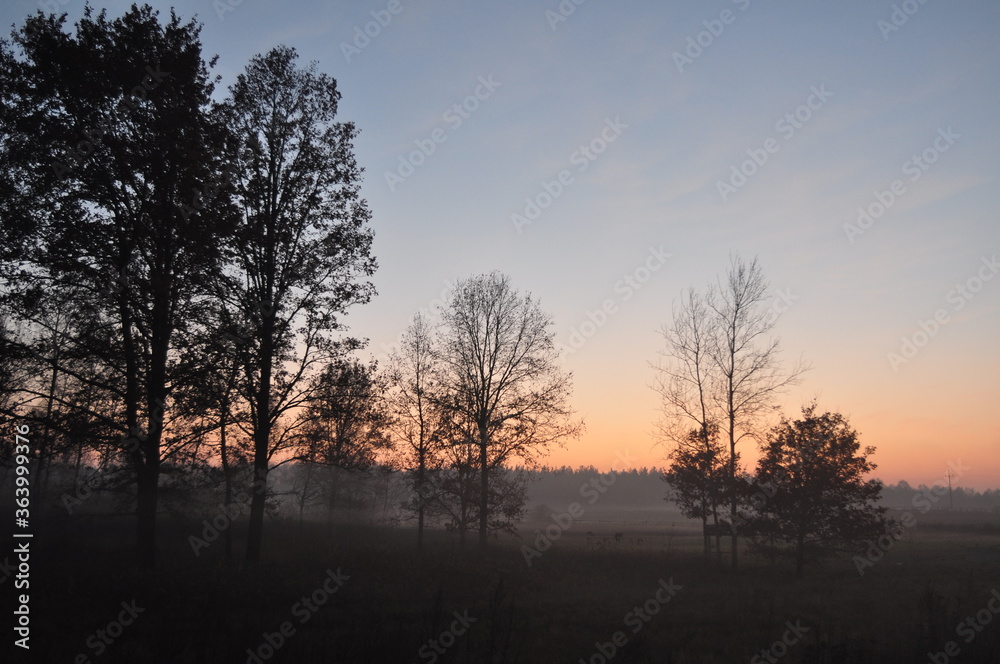 Polska - Mazury - Warmia. Zachód słońca. Polska - Mazury - Warmia. Zachód słońca.