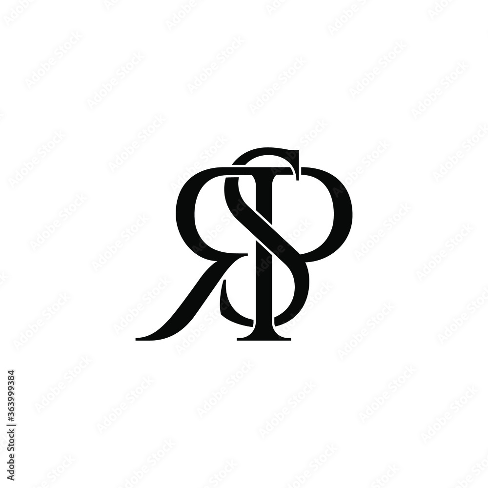 rsp letter original monogram logo design rsp letter original monogram logo design