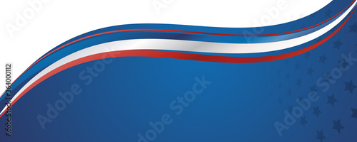 Background with USA painted flag