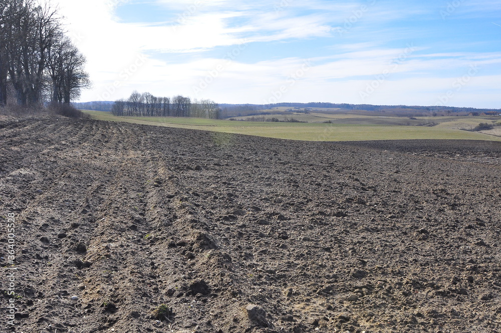 Polska - Mazury - Warmia. Krajobraz.