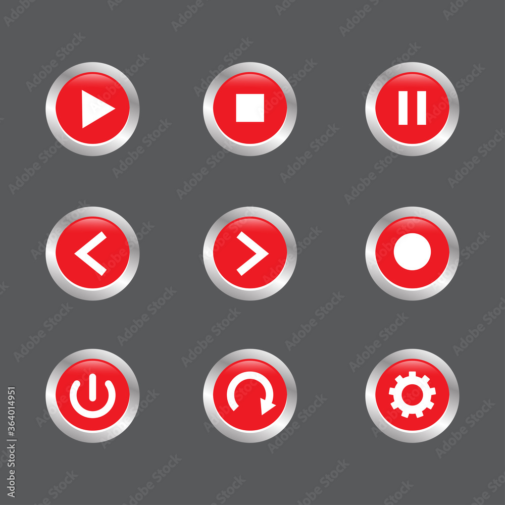 push button icon vector design illustration push button icon vector design illustration