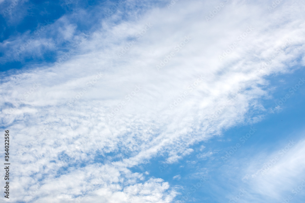 Fototapeta premium Blue sky, white clouds, fine weather