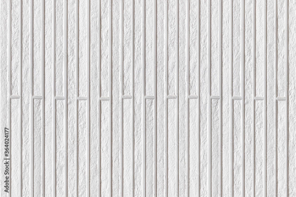 Modern white stone wall with stripes texture and seamless background Modern white stone wall with stripes texture and seamless background