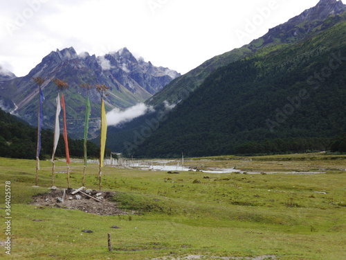 Paysage, Sikkhim,inde