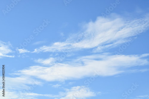 blue sky with white cloud beautiful