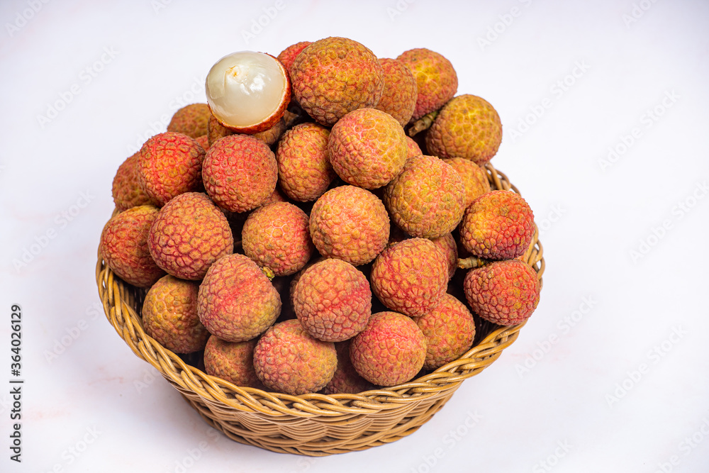 Litchi Fried with fresh glutinous rice paste