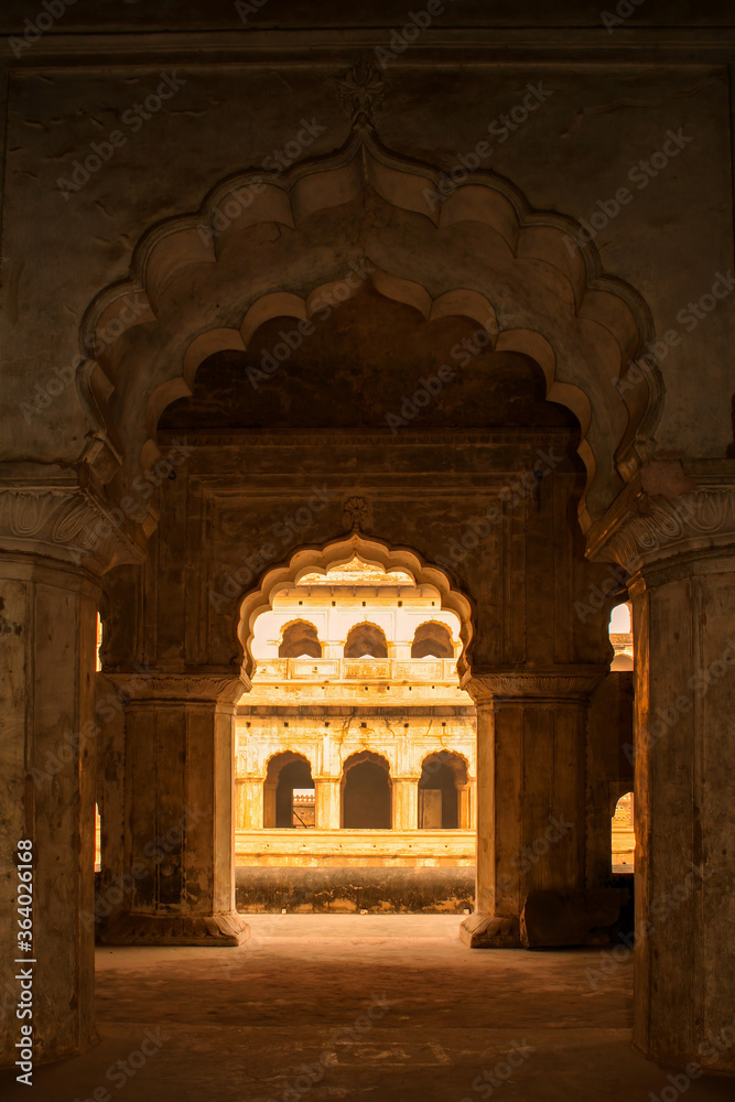 Jehangir Mahal (Orchha Fort) in Orchha, India