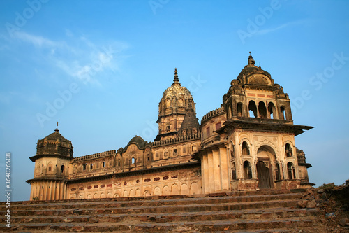 Fotografía Lakshmi Narayan Temple in Orchha, Madhya Pradesh, India