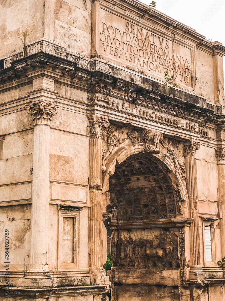Obraz premium arch of constantine in rome