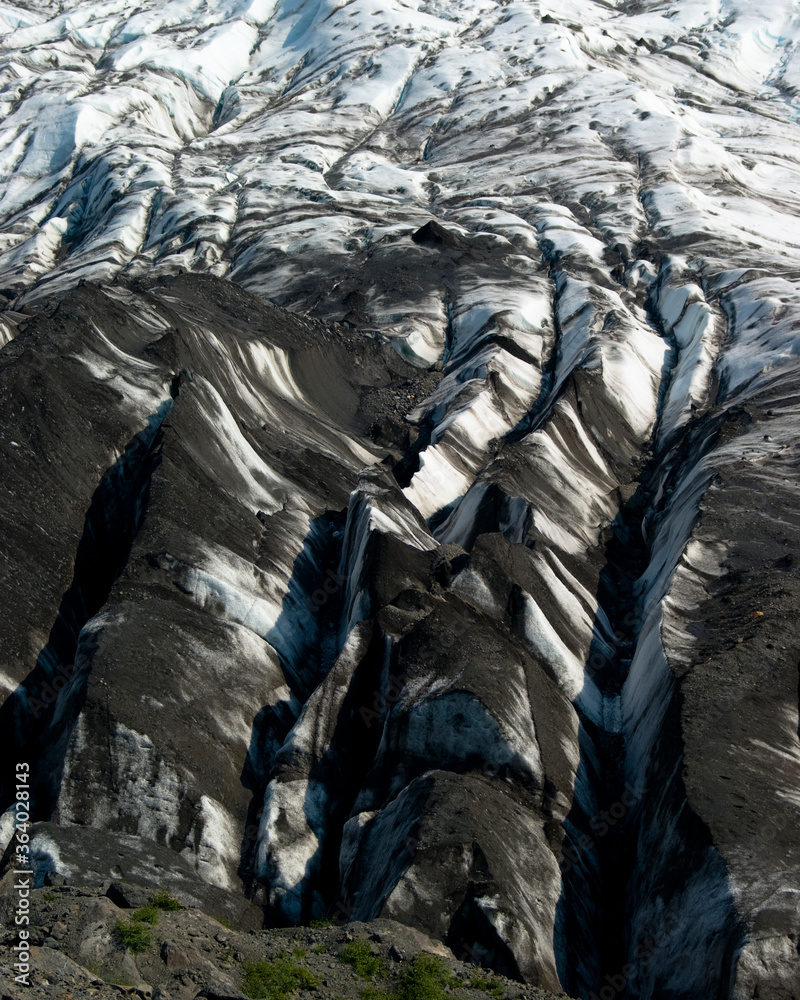 Fototapeta premium abstract glacial background