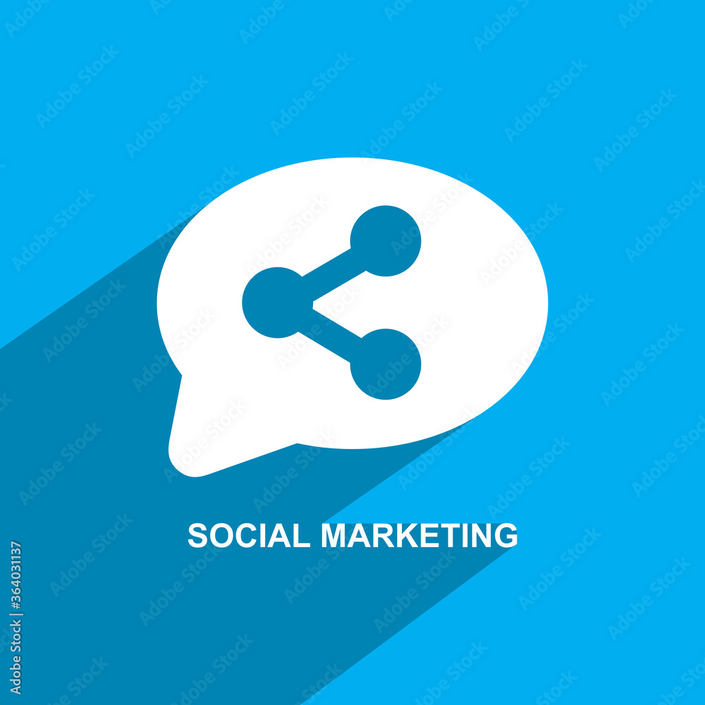 social marketing icon, Business icon vector social marketing icon, Business icon vector