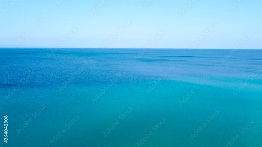 Exotic tourist attraction turquoise transparent open sea under a bright blue sky. Aerial view Exotic tourist attraction turquoise transparent open sea under a bright blue sky. Aerial view