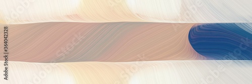 abstract decorative waves style with pastel gray, teal blue and linen colors. can be used as header or banner
