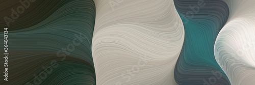 modern decorative curves graphic with silver, dark slate gray and gray gray colors. can be used as header or banner