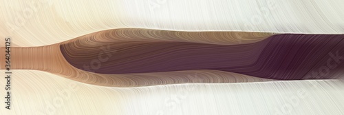 dynamic decorative curves header design with old mauve, antique white and pastel brown colors. can be used as header or banner