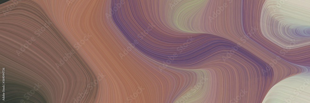energy colorful curves background with pastel brown, silver and dark slate gray colors. can be used as header or banner