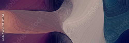 futuristic colorful curves background with old mauve, rosy brown and dim gray colors. can be used as header or banner © Eigens