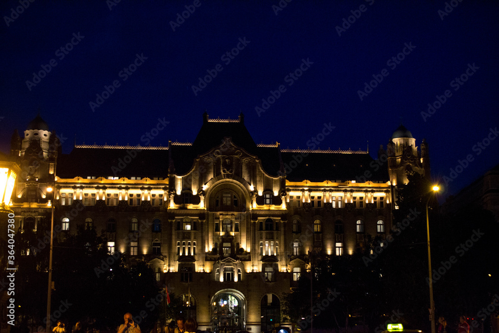 Naklejka premium ブダペストの街並み