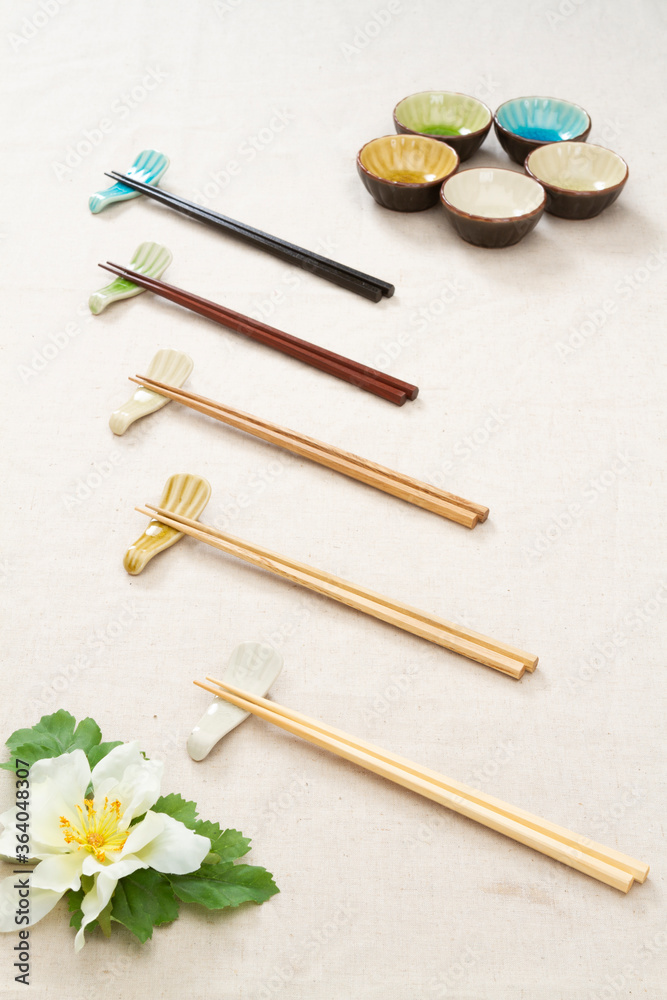 set of sushi dinnerware