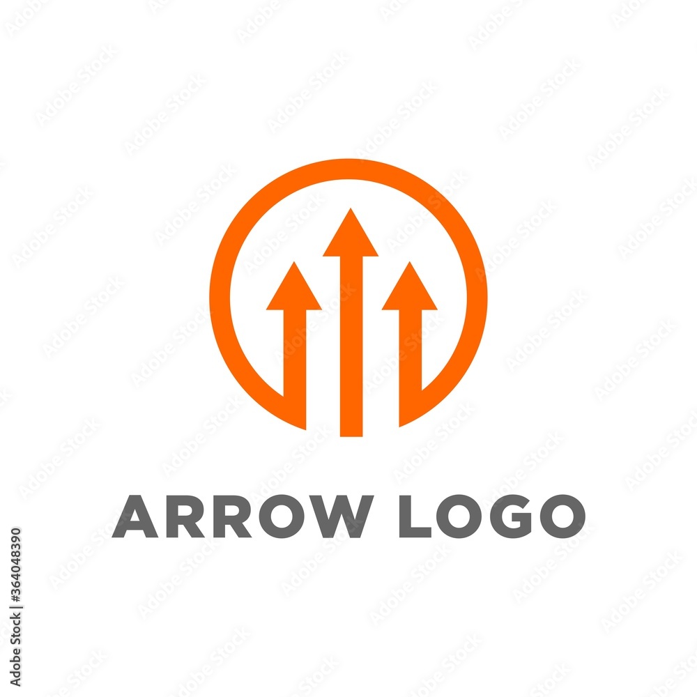 Arrows vector illustration icon Logo Template design Arrows vector illustration icon Logo Template design