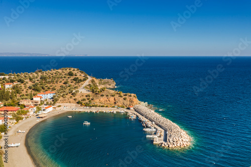 Sambatiki beach in Greece