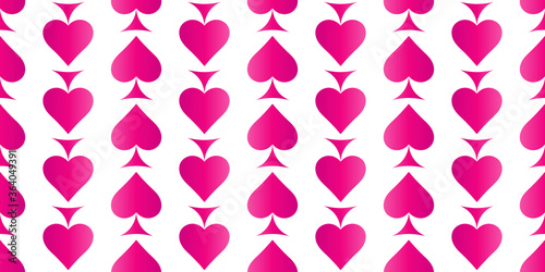 vector pattern of peaks on a white background