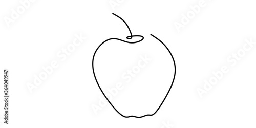 Continuous line drawing of ...