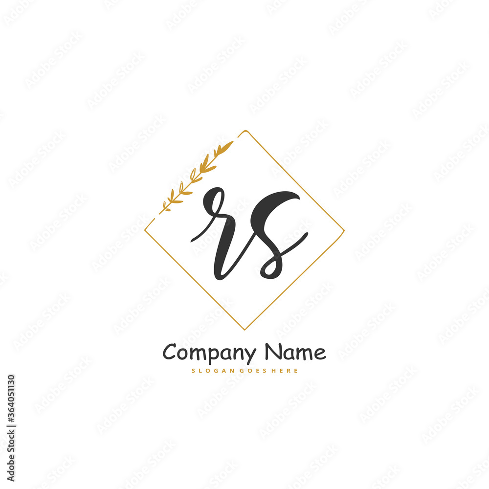 R S RS Initial handwriting and signature logo design with circle. Beautiful design handwritten logo for fashion, team, wedding, luxury logo. R S RS Initial handwriting and signature logo design with circle. Beautiful design handwritten logo for fashion, team, wedding, luxury logo.