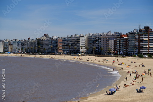 Uruguay Montevideo - Pocitos Beach photo