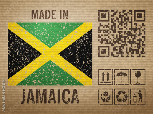 Cardboard made in Jamaica
