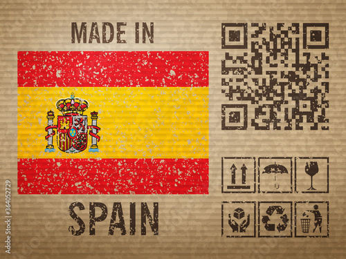 Cardboard made in Spain