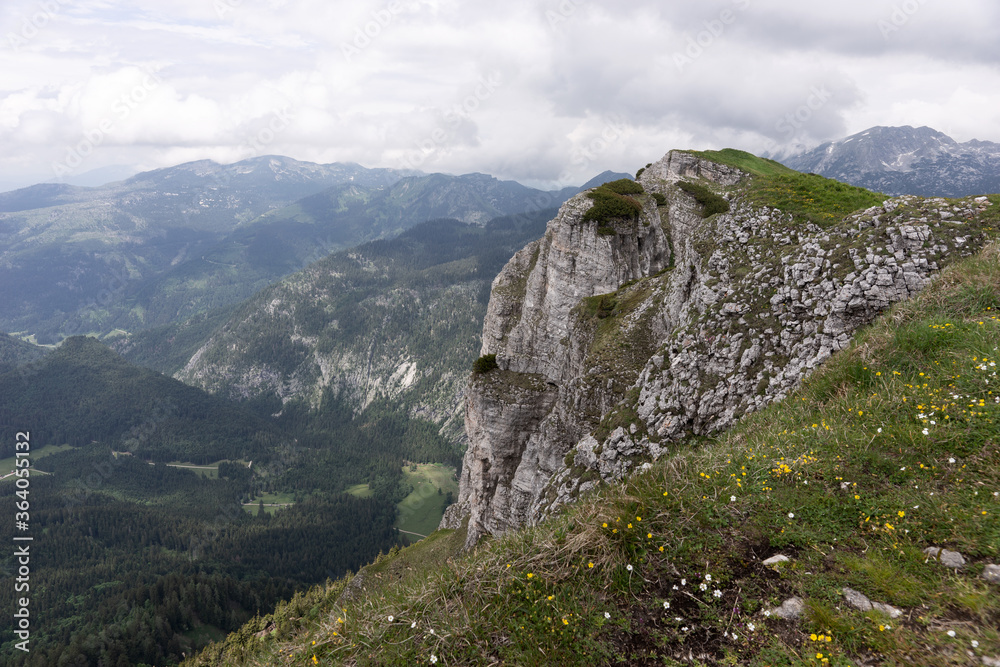 Obraz premium Mountains in the Dead Mountains (Totes Gebirge) in Austria 