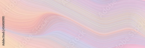 abstract moving header with thistle, lavender and baby pink colors. fluid curved lines with dynamic flowing waves and curves for poster or canvas © Eigens