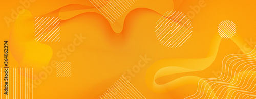 Abstract orange background. Vector illustration. Color geometric background