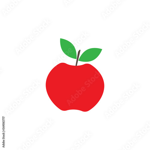 Apple icon. Apple symbol. Vector illustration