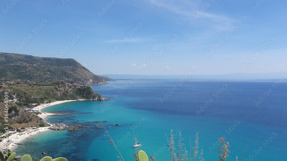 The Coast of Calabria in Holiday