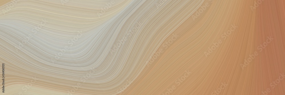 abstract flowing designed horizontal header with rosy brown, silver and peru colors. fluid curved lines with dynamic flowing waves and curves for poster or canvas abstract flowing designed horizontal header with rosy brown, silver and peru colors. fluid curved lines with dynamic flowing waves and curves for poster or canvas